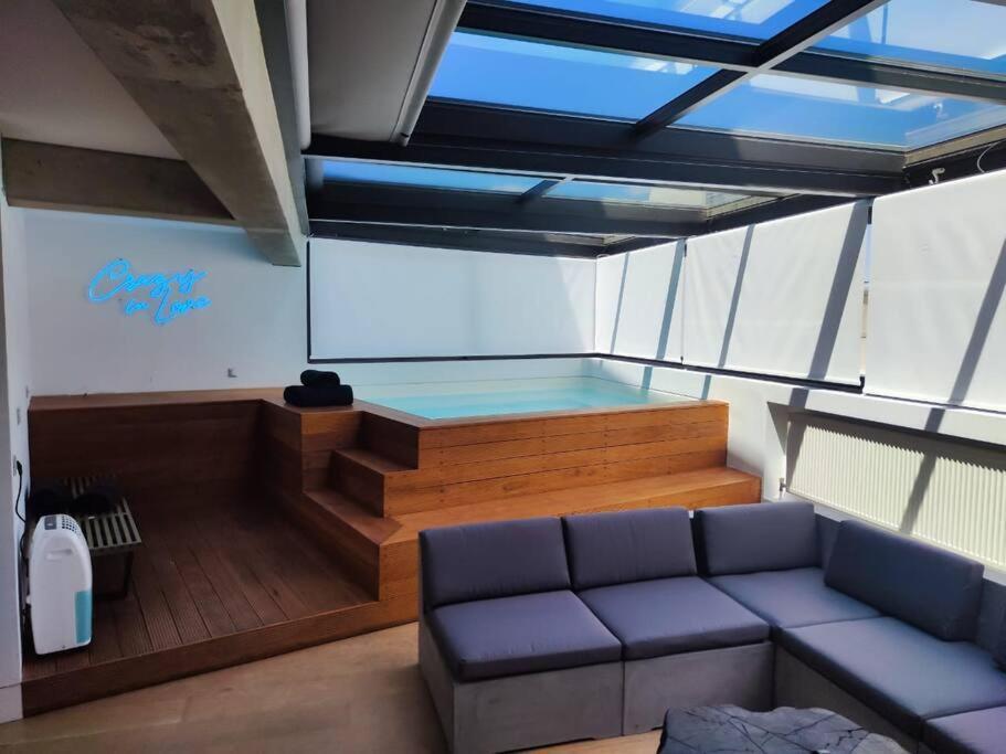 Apartamento Gazi Pool House Atenas Exterior foto